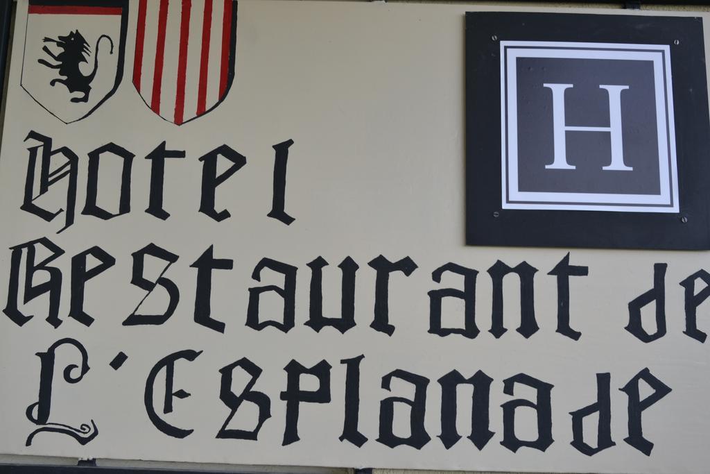 Hotellerie De L'Esplanade Rians  Eksteriør billede